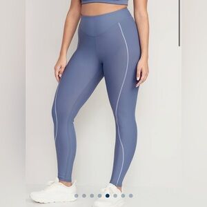 NWT! High-Waisted PowerSoft Hidden-Pocket 7/8-Length Leggings for Women 🏋️